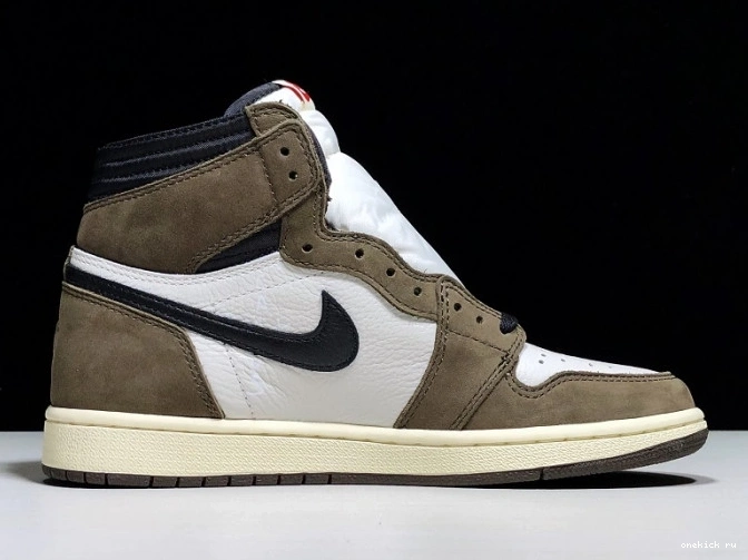 Rep Onekick OG High - Air Scott 'Mocha' x Travis 100 CD4487 Retro Jordan 1 0706